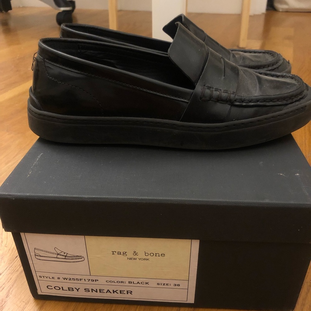 Rag and bone colby sneaker loafer sz 6